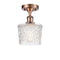 Niagra Semi-Flush Mount shown in the Antique Copper finish with a Clear shade