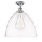 Innovations Lighting Ballston Dome 1 Light 16" Semi-Flush Mount 516-1C-PC-GBD-162