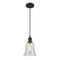 Hanover Mini Pendant shown in the Oil Rubbed Bronze finish with a Fishnet shade