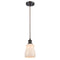 Ellery Mini Pendant shown in the Oil Rubbed Bronze finish with a White shade