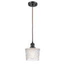 Niagra Mini Pendant shown in the Oil Rubbed Bronze finish with a Clear shade