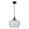 Fenton Mini Pendant shown in the Oil Rubbed Bronze finish with a Clear shade