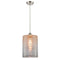 Cobbleskill Mini Pendant shown in the Brushed Satin Nickel finish with a Mercury shade