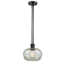 Gorham Mini Pendant shown in the Oil Rubbed Bronze finish with a Mica shade