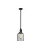 Caledonia Mini Pendant shown in the Oil Rubbed Bronze finish with a Charcoal shade