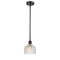 Dayton Mini Pendant shown in the Oil Rubbed Bronze finish with a Clear shade