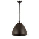 Ballston Dome Pendant shown in the Oil Rubbed Bronze finish with a Oil Rubbed Bronze shade