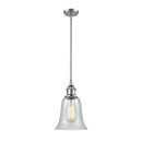 Hanover Mini Pendant shown in the Polished Chrome finish with a Fishnet shade