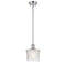 Niagra Mini Pendant shown in the Polished Chrome finish with a Clear shade