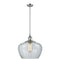 Fenton Mini Pendant shown in the Polished Chrome finish with a Clear shade