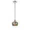 Fenton Mini Pendant shown in the Polished Nickel finish with a Mercury shade