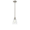 Ellery Mini Pendant shown in the Brushed Satin Nickel finish with a Seedy shade