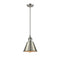 Smithfield Mini Pendant shown in the Brushed Satin Nickel finish with a Brushed Satin Nickel shade