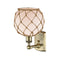 Innovations Lighting Farmhouse Rope 1 Light Sconce Part Of The Ballston Collection 516-1W-AB-G121-8RB-LED