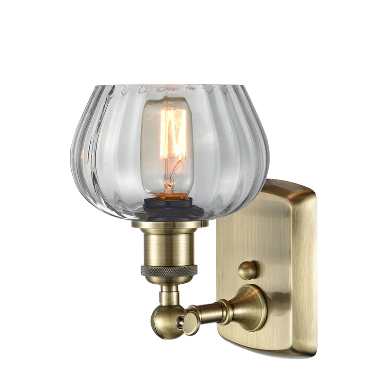 Innovations Lighting Fenton 1 Light Sconce Part Of The Ballston Collection 516-1W-AB-G92-LED