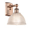 Arietta Sconce shown in the Antique Copper finish with a Clear shade