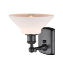 Innovations Lighting Orwell 1 Light Sconce Part Of The Ballston Collection 516-1W-BK-G131-LED