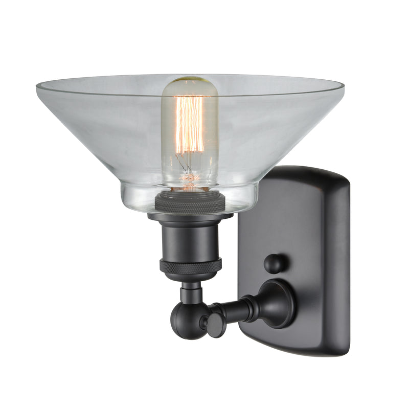 Innovations Lighting Orwell 1 Light Sconce Part Of The Ballston Collection 516-1W-BK-G132-LED