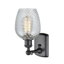 Innovations Lighting Salina 1 Light Sconce Part Of The Ballston Collection 516-1W-BK-G292-LED