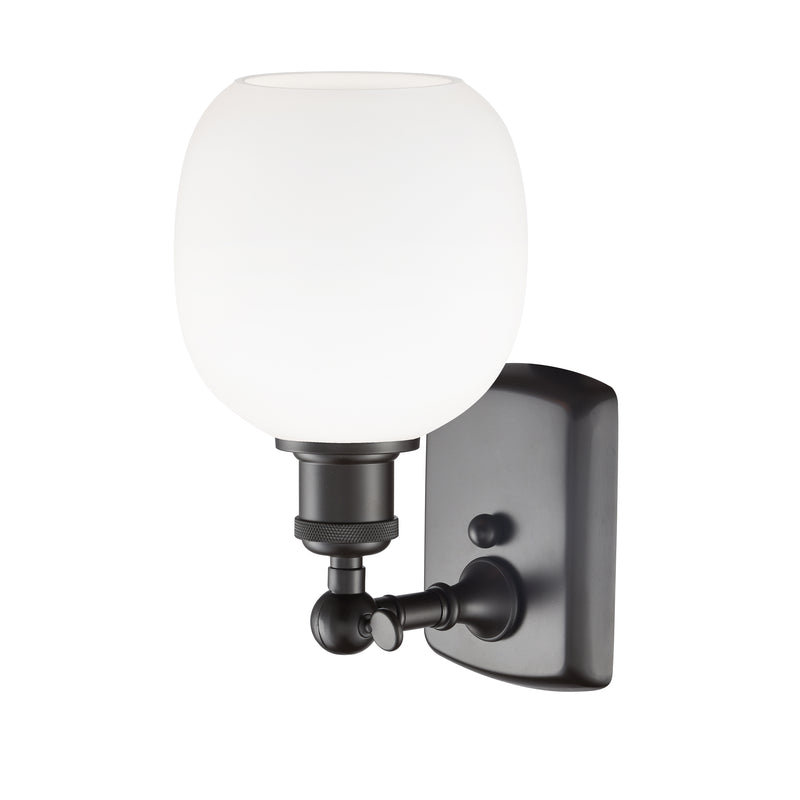 Innovations Lighting Belfast 1 Light Sconce Part Of The Ballston Collection 516-1W-OB-G101-LED