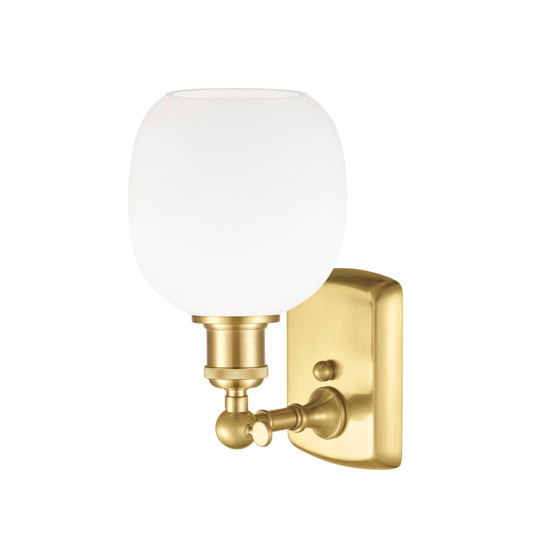 Innovations Lighting Belfast 1 Light Sconce Part Of The Ballston Collection 516-1W-SG-G101-LED