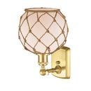 Innovations Lighting Farmhouse Rope 1 Light Sconce Part Of The Ballston Collection 516-1W-SG-G121-8RB-LED