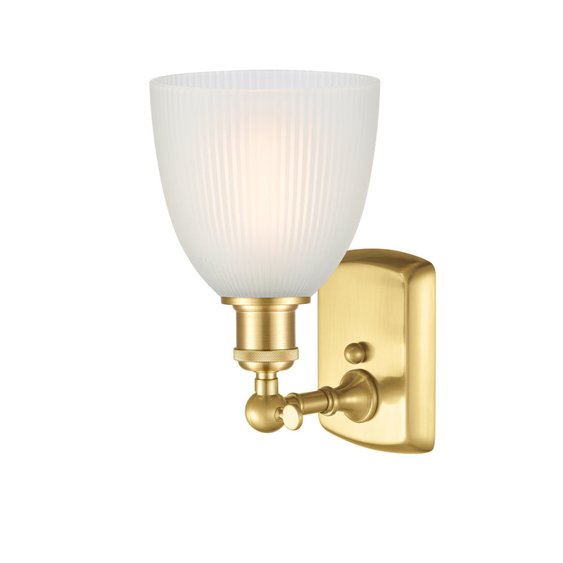 Innovations Lighting Castile 1 Light Sconce Part Of The Ballston Collection 516-1W-SG-G381-LED