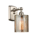 Cobbleskill Sconce shown in the Brushed Satin Nickel finish with a Mercury shade