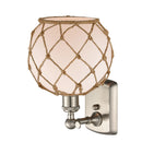 Innovations Lighting Farmhouse Rope 1 Light Sconce Part Of The Ballston Collection 516-1W-SN-G121-8RB-LED