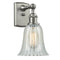 Hanover Sconce shown in the Brushed Satin Nickel finish with a Mouchette shade