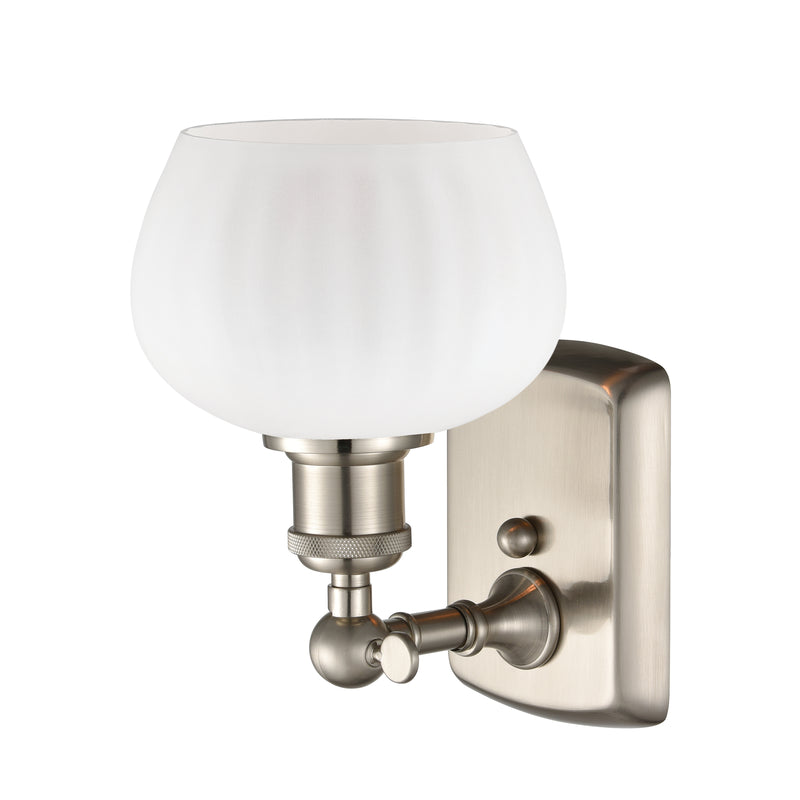 Innovations Lighting Fenton 1 Light Sconce Part Of The Ballston Collection 516-1W-SN-G91-LED