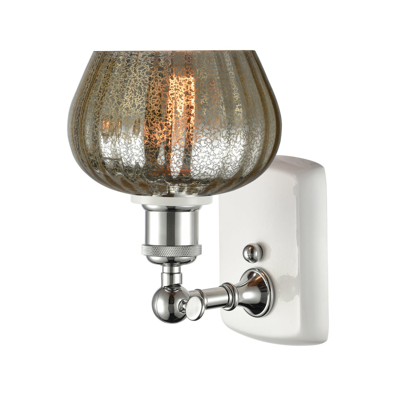 Innovations Lighting Fenton 1 Light Sconce Part Of The Ballston Collection 516-1W-WPC-G96-LED