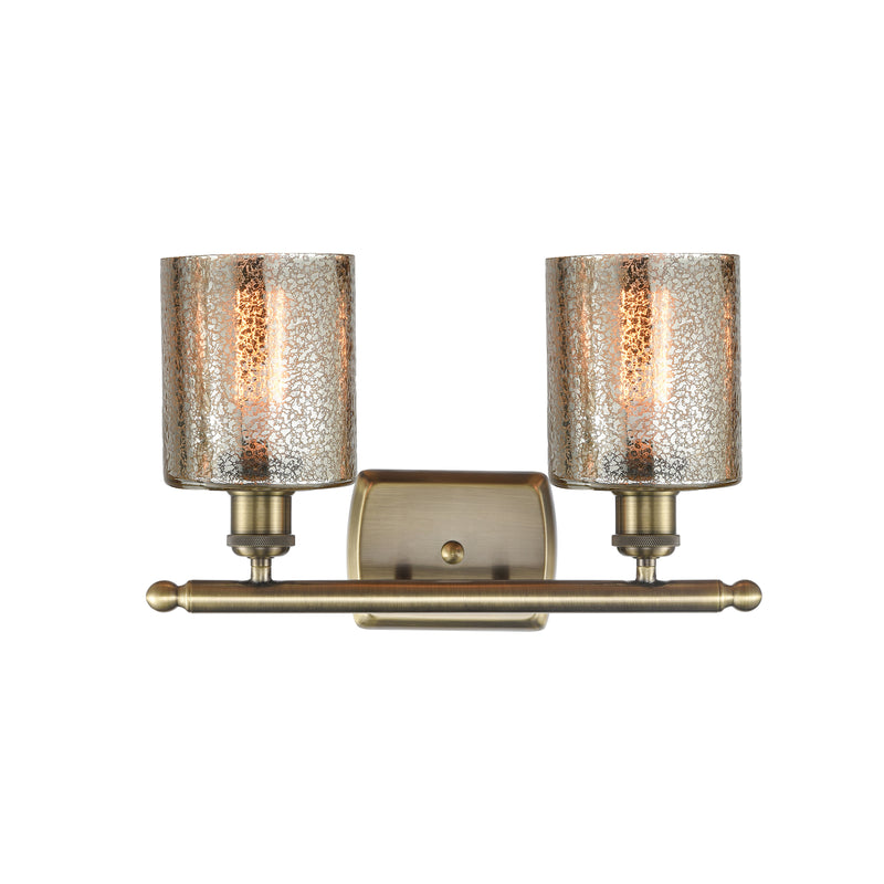 Innovations Lighting Cobbleskill 2 Light Bath Vanity Light Part Of The Ballston Collection 516-2W-AB-G116-LED