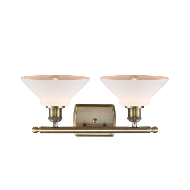 Innovations Lighting Orwell 2 Light Bath Vanity Light Part Of The Ballston Collection 516-2W-AB-G131-LED