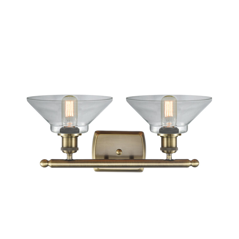 Innovations Lighting Orwell 2 Light Bath Vanity Light Part Of The Ballston Collection 516-2W-AB-G132-LED