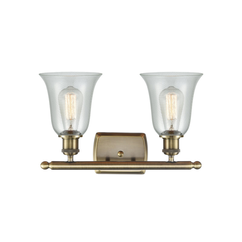 Innovations Lighting Hanover 2 Light Bath Vanity Light Part Of The Ballston Collection 516-2W-AB-G2812-LED