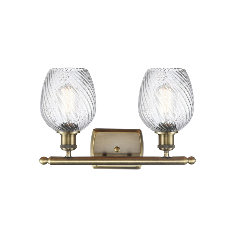 Innovations Lighting Salina 2 Light Bath Vanity Light Part Of The Ballston Collection 516-2W-AB-G292-LED