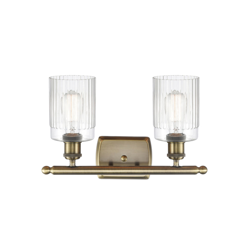 Innovations Lighting Hadley 2 Light Bath Vanity Light Part Of The Ballston Collection 516-2W-AB-G342-LED