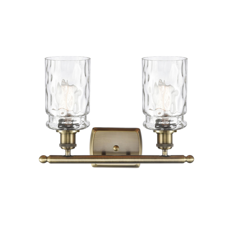 Innovations Lighting Candor 2 Light Bath Vanity Light Part of the Ballston Collection 516-2W-AB-G352-LED