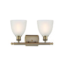 Innovations Lighting Castile 2 Light Bath Vanity Light Part Of The Ballston Collection 516-2W-AB-G381-LED