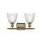 Innovations Lighting Castile 2 Light Bath Vanity Light Part Of The Ballston Collection 516-2W-AB-G382-LED