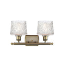 Innovations Lighting Niagra 2 Light Bath Vanity Light Part Of The Ballston Collection 516-2W-AB-G402-LED