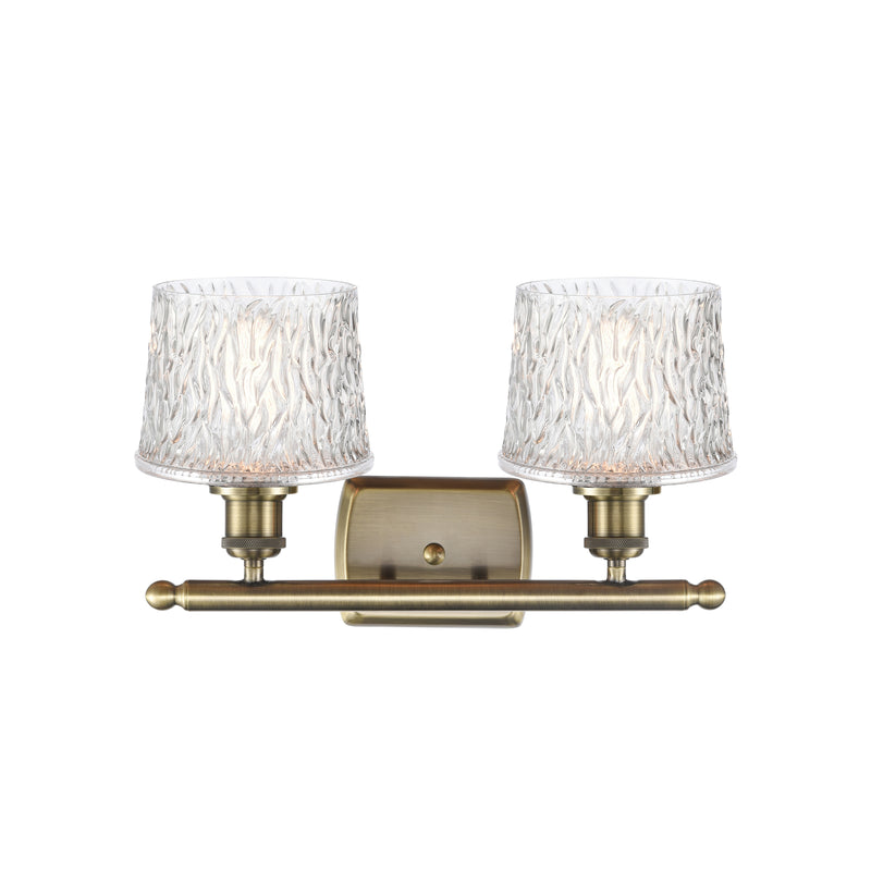 Innovations Lighting Niagra 2 Light Bath Vanity Light Part Of The Ballston Collection 516-2W-AB-G402-LED