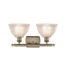 Innovations Lighting Arietta 2 Light Bath Vanity Light Part Of The Ballston Collection 516-2W-AB-G422-LED