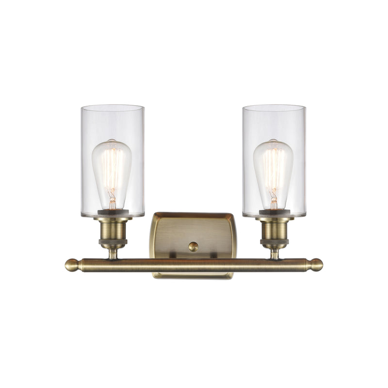 Innovations Lighting Clymer 2 Light Bath Vanity Light Part Of The Ballston Collection 516-2W-AB-G802-LED