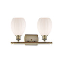 Innovations Lighting Eaton 2 Light Bath Vanity Light Part Of The Ballston Collection 516-2W-AB-G81-LED
