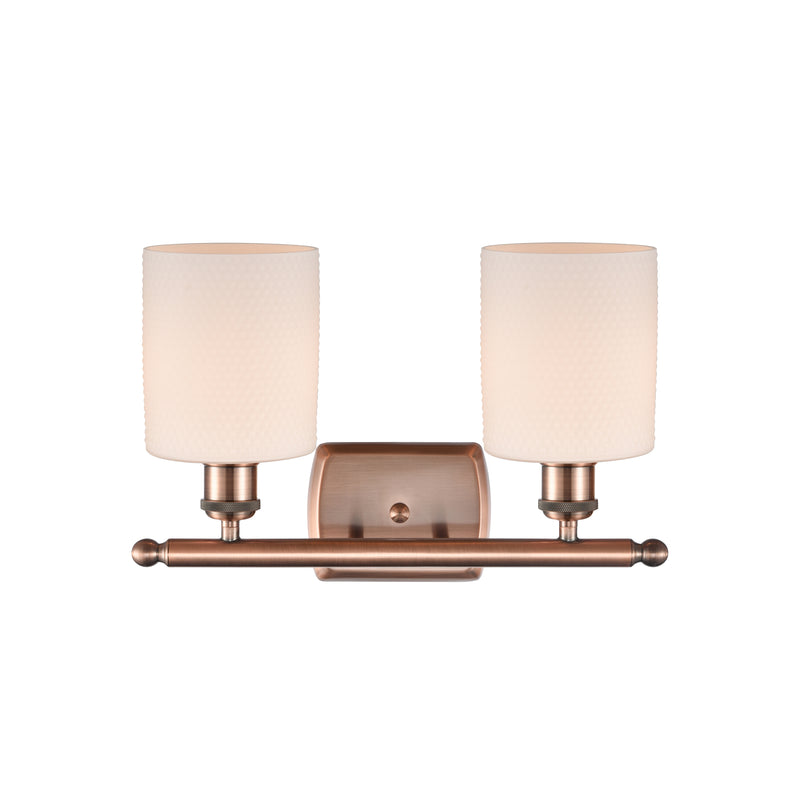 Innovations Lighting Cobbleskill 2 Light Bath Vanity Light Part Of The Ballston Collection 516-2W-AC-G111-LED