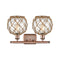 Innovations Lighting Farmhouse Rope 2 Light Bath Vanity Light Part Of The Ballston Collection 516-2W-AC-G122-8RB-LED
