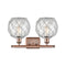 Innovations Lighting Farmhouse Rope 2 Light Bath Vanity Light Part Of The Ballston Collection 516-2W-AC-G122-8RW-LED