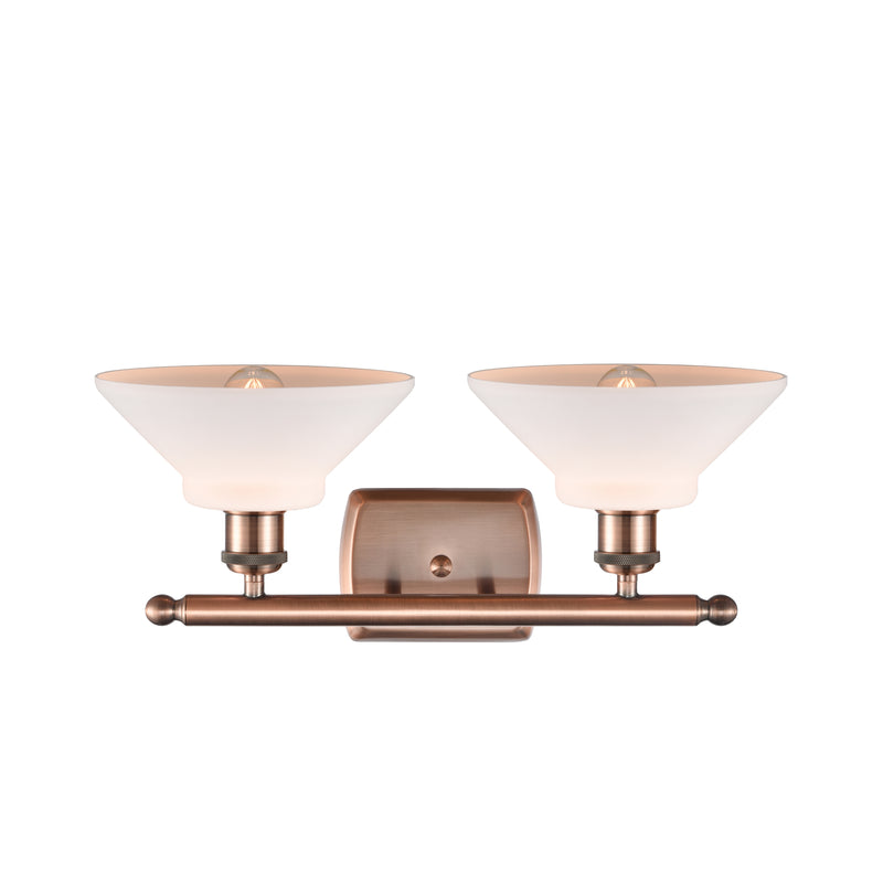 Innovations Lighting Orwell 2 Light Bath Vanity Light Part Of The Ballston Collection 516-2W-AC-G131-LED